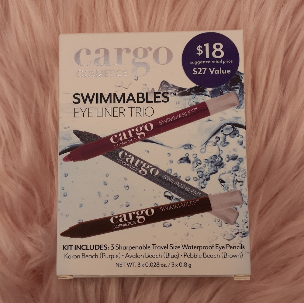 NEW Cargo Swimmables Eye Liner Trio 0.028oz